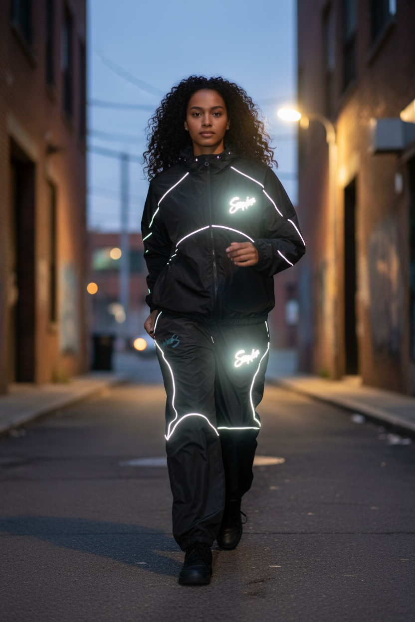 Sonder “Reflective” Windbreaker Jacket